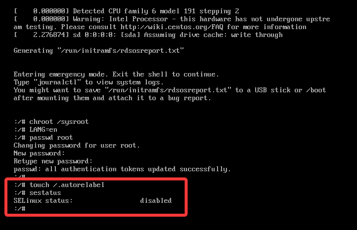5. SELinux重标记（重要）